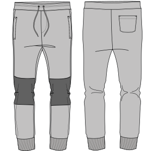 Moldes de confeccion para HOMBRES Pantalones Pantalon 7142